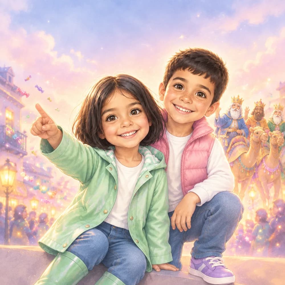 Portada de «La noche de los Reyes Magos»